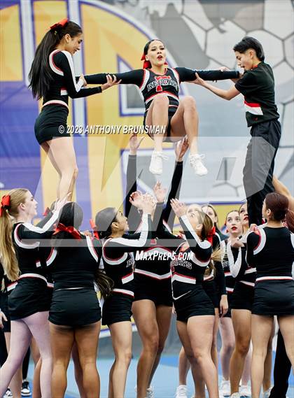 Thumbnail 2 in Fowler - CIF Northern Regional Cheer Championships photogallery.