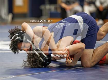 Thumbnail 2 in Spring Valley vs. The Meadows School (Spring Valley Duals Round 2) photogallery.