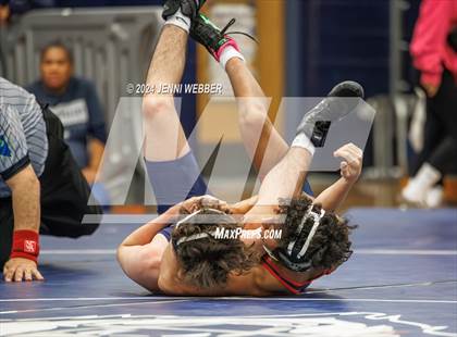 Thumbnail 2 in Spring Valley vs. The Meadows School (Spring Valley Duals Round 2) photogallery.
