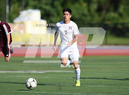 Thumbnail 1 in Harrison vs. Arlington B (White Plains Kickoff Classic) photogallery.