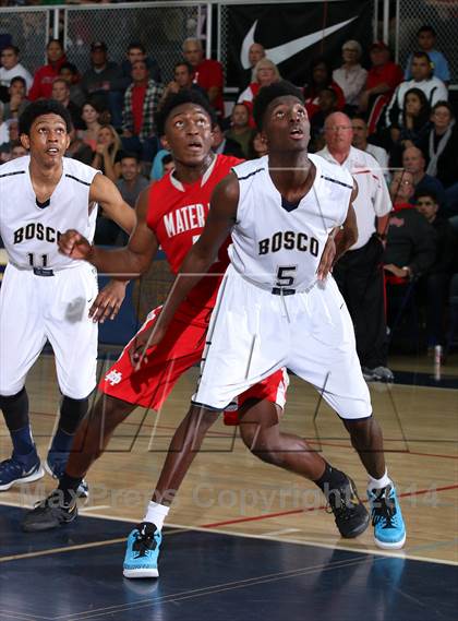 Thumbnail 1 in Mater Dei vs. St. John Bosco  photogallery.