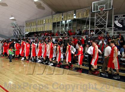 Thumbnail 1 in Mater Dei vs. St. John Bosco  photogallery.