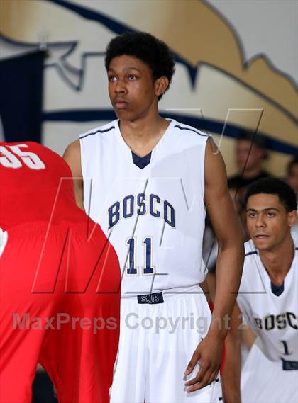 Thumbnail 1 in Mater Dei vs. St. John Bosco  photogallery.