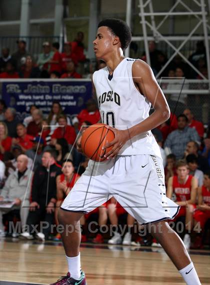 Thumbnail 2 in Mater Dei vs. St. John Bosco  photogallery.