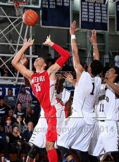 Thumbnail 2 in Mater Dei vs. St. John Bosco  photogallery.