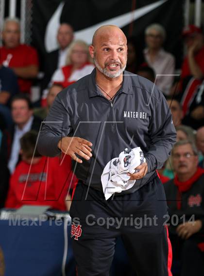 Thumbnail 3 in Mater Dei vs. St. John Bosco  photogallery.