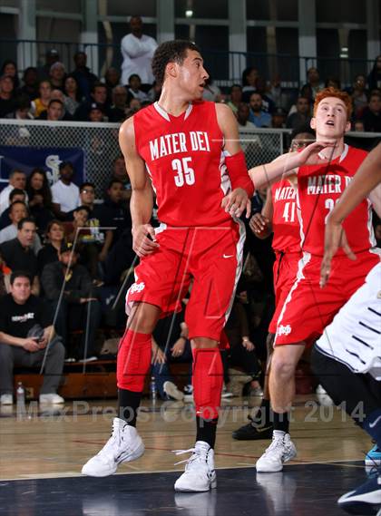 Thumbnail 1 in Mater Dei vs. St. John Bosco  photogallery.