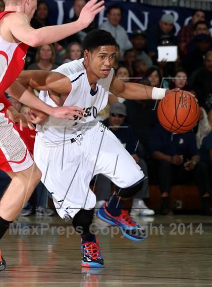 Thumbnail 2 in Mater Dei vs. St. John Bosco  photogallery.