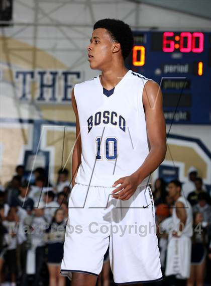 Thumbnail 2 in Mater Dei vs. St. John Bosco  photogallery.