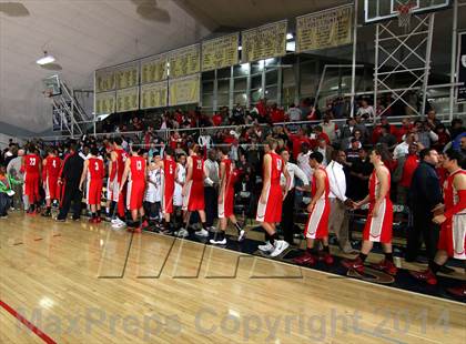 Thumbnail 3 in Mater Dei vs. St. John Bosco  photogallery.