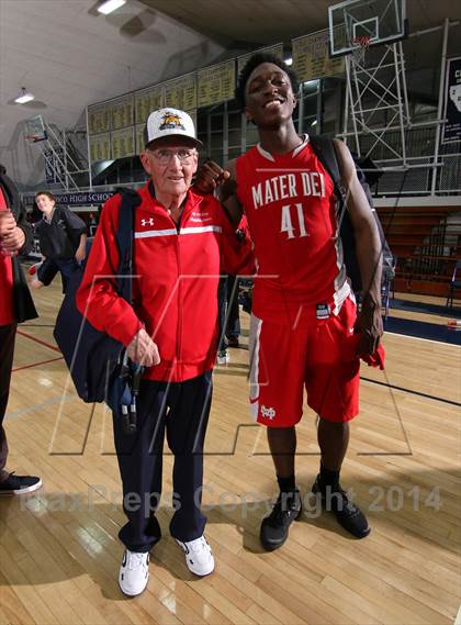 Thumbnail 3 in Mater Dei vs. St. John Bosco  photogallery.