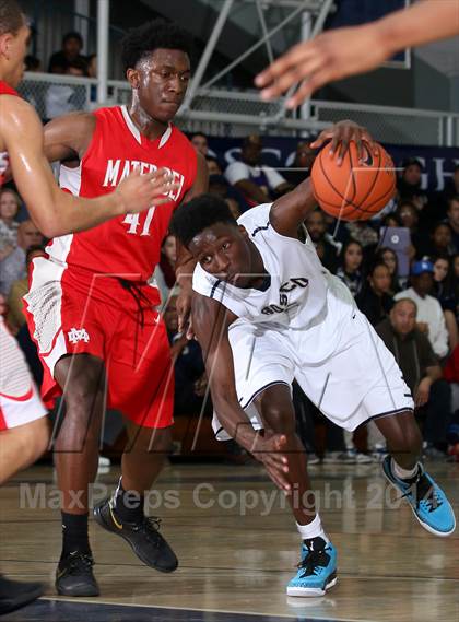 Thumbnail 1 in Mater Dei vs. St. John Bosco  photogallery.