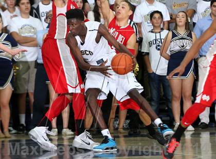 Thumbnail 2 in Mater Dei vs. St. John Bosco  photogallery.