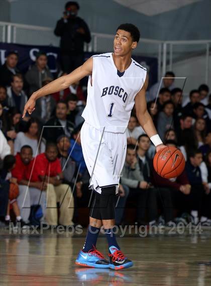 Thumbnail 1 in Mater Dei vs. St. John Bosco  photogallery.