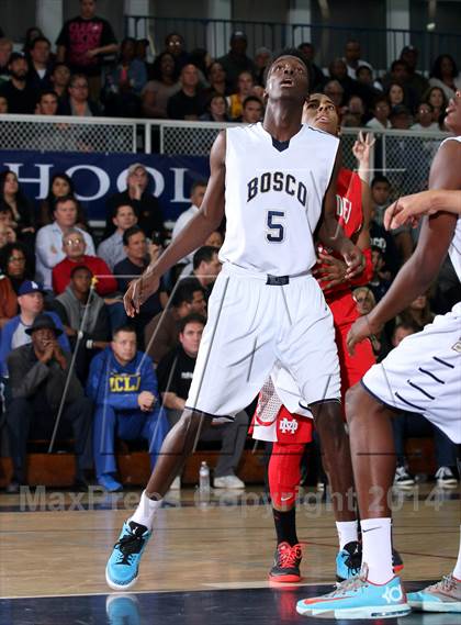 Thumbnail 1 in Mater Dei vs. St. John Bosco  photogallery.