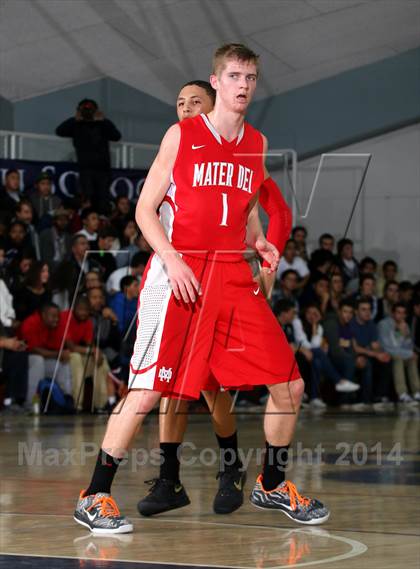 Thumbnail 2 in Mater Dei vs. St. John Bosco  photogallery.