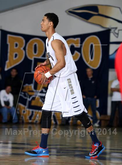 Thumbnail 2 in Mater Dei vs. St. John Bosco  photogallery.
