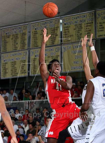 Thumbnail 3 in Mater Dei vs. St. John Bosco  photogallery.