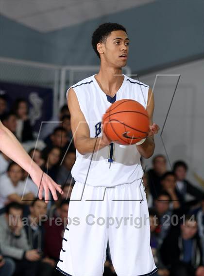 Thumbnail 3 in Mater Dei vs. St. John Bosco  photogallery.
