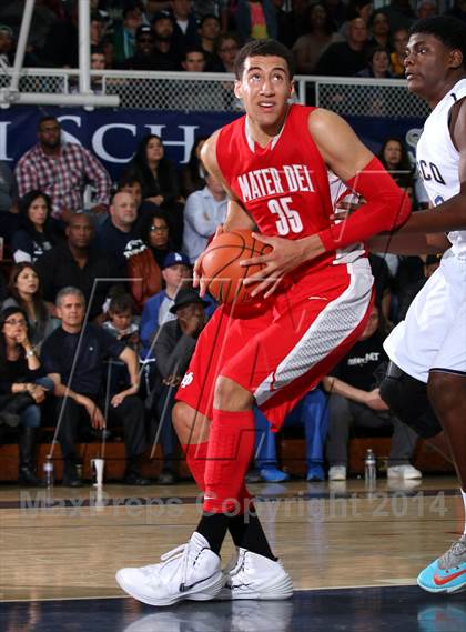 Thumbnail 1 in Mater Dei vs. St. John Bosco  photogallery.