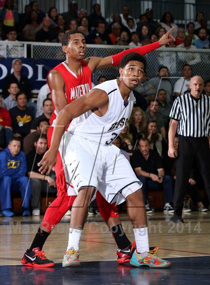 Thumbnail 3 in Mater Dei vs. St. John Bosco  photogallery.
