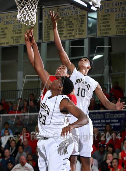Thumbnail 1 in Mater Dei vs. St. John Bosco  photogallery.