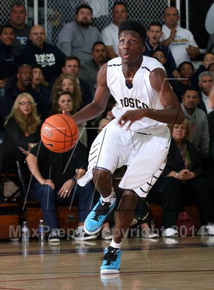 Thumbnail 2 in Mater Dei vs. St. John Bosco  photogallery.