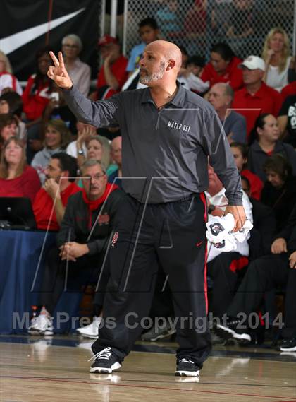 Thumbnail 1 in Mater Dei vs. St. John Bosco  photogallery.