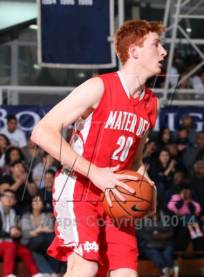 Thumbnail 2 in Mater Dei vs. St. John Bosco  photogallery.