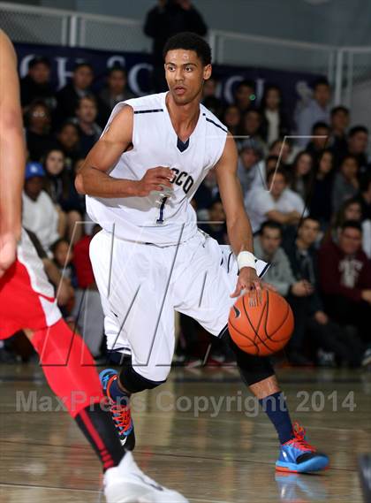 Thumbnail 1 in Mater Dei vs. St. John Bosco  photogallery.