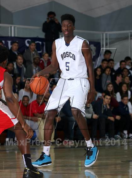 Thumbnail 2 in Mater Dei vs. St. John Bosco  photogallery.