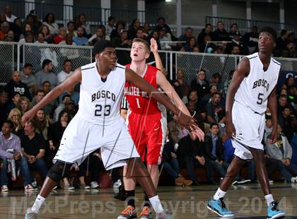 Thumbnail 3 in Mater Dei vs. St. John Bosco  photogallery.