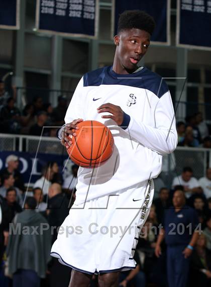 Thumbnail 1 in Mater Dei vs. St. John Bosco  photogallery.