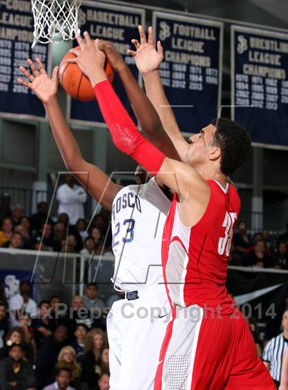 Thumbnail 1 in Mater Dei vs. St. John Bosco  photogallery.