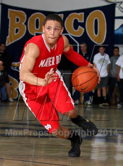 Thumbnail 2 in Mater Dei vs. St. John Bosco  photogallery.