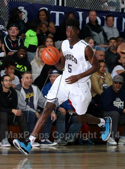 Thumbnail 3 in Mater Dei vs. St. John Bosco  photogallery.