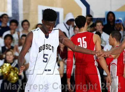 Thumbnail 3 in Mater Dei vs. St. John Bosco  photogallery.