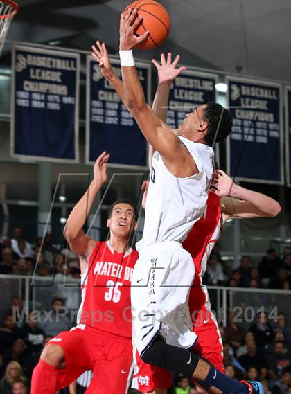Thumbnail 2 in Mater Dei vs. St. John Bosco  photogallery.