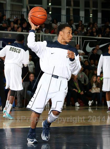 Thumbnail 2 in Mater Dei vs. St. John Bosco  photogallery.