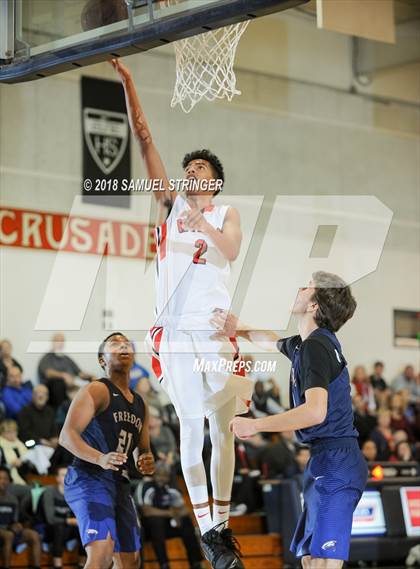 Thumbnail 2 in Ripon @ Freedom (Modesto Christian Holiday Hoops Classic) photogallery.