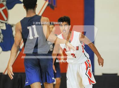 Thumbnail 2 in Ripon @ Freedom (Modesto Christian Holiday Hoops Classic) photogallery.