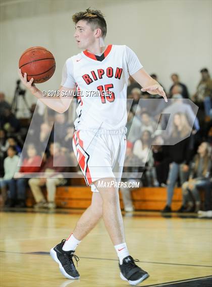 Thumbnail 1 in Ripon @ Freedom (Modesto Christian Holiday Hoops Classic) photogallery.