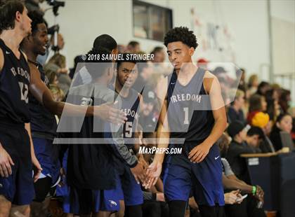 Thumbnail 2 in Ripon @ Freedom (Modesto Christian Holiday Hoops Classic) photogallery.