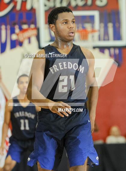 Thumbnail 1 in Ripon @ Freedom (Modesto Christian Holiday Hoops Classic) photogallery.