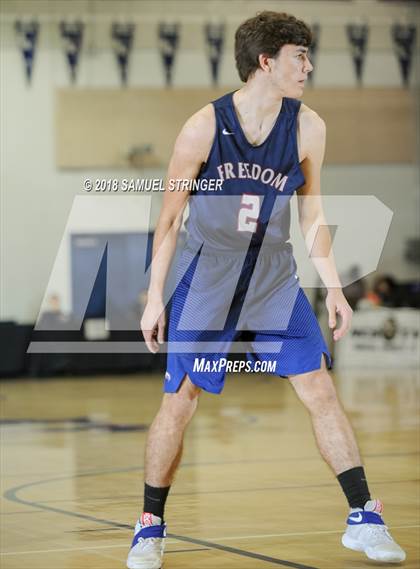 Thumbnail 3 in Ripon @ Freedom (Modesto Christian Holiday Hoops Classic) photogallery.