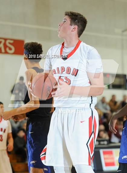 Thumbnail 3 in Ripon @ Freedom (Modesto Christian Holiday Hoops Classic) photogallery.