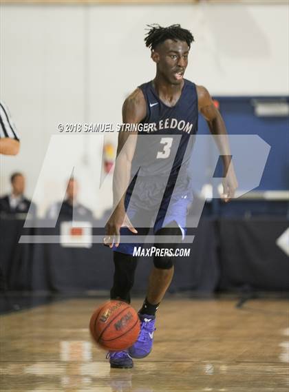 Thumbnail 1 in Ripon @ Freedom (Modesto Christian Holiday Hoops Classic) photogallery.