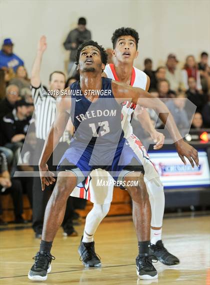 Thumbnail 1 in Ripon @ Freedom (Modesto Christian Holiday Hoops Classic) photogallery.
