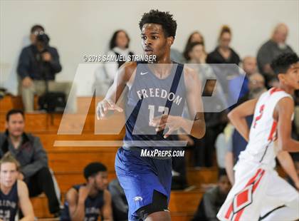 Thumbnail 3 in Ripon @ Freedom (Modesto Christian Holiday Hoops Classic) photogallery.