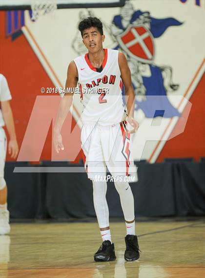 Thumbnail 3 in Ripon @ Freedom (Modesto Christian Holiday Hoops Classic) photogallery.